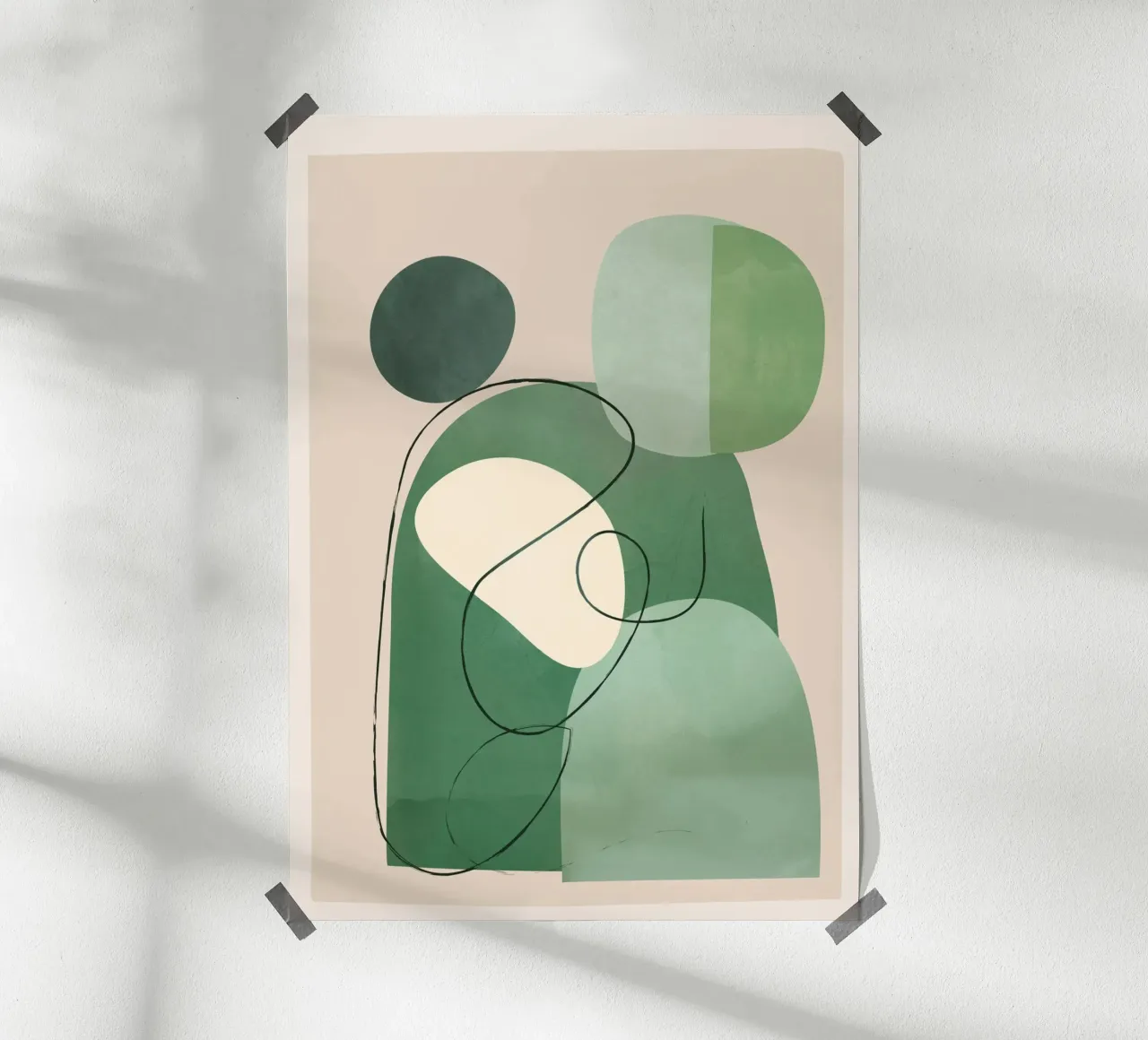 Floating Abstraction 3 poster da cityart