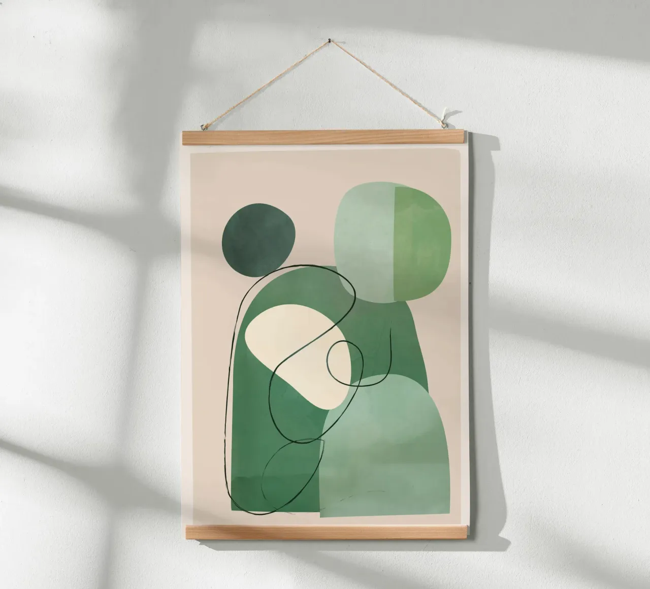 Floating Abstraction 3 poster da cityart