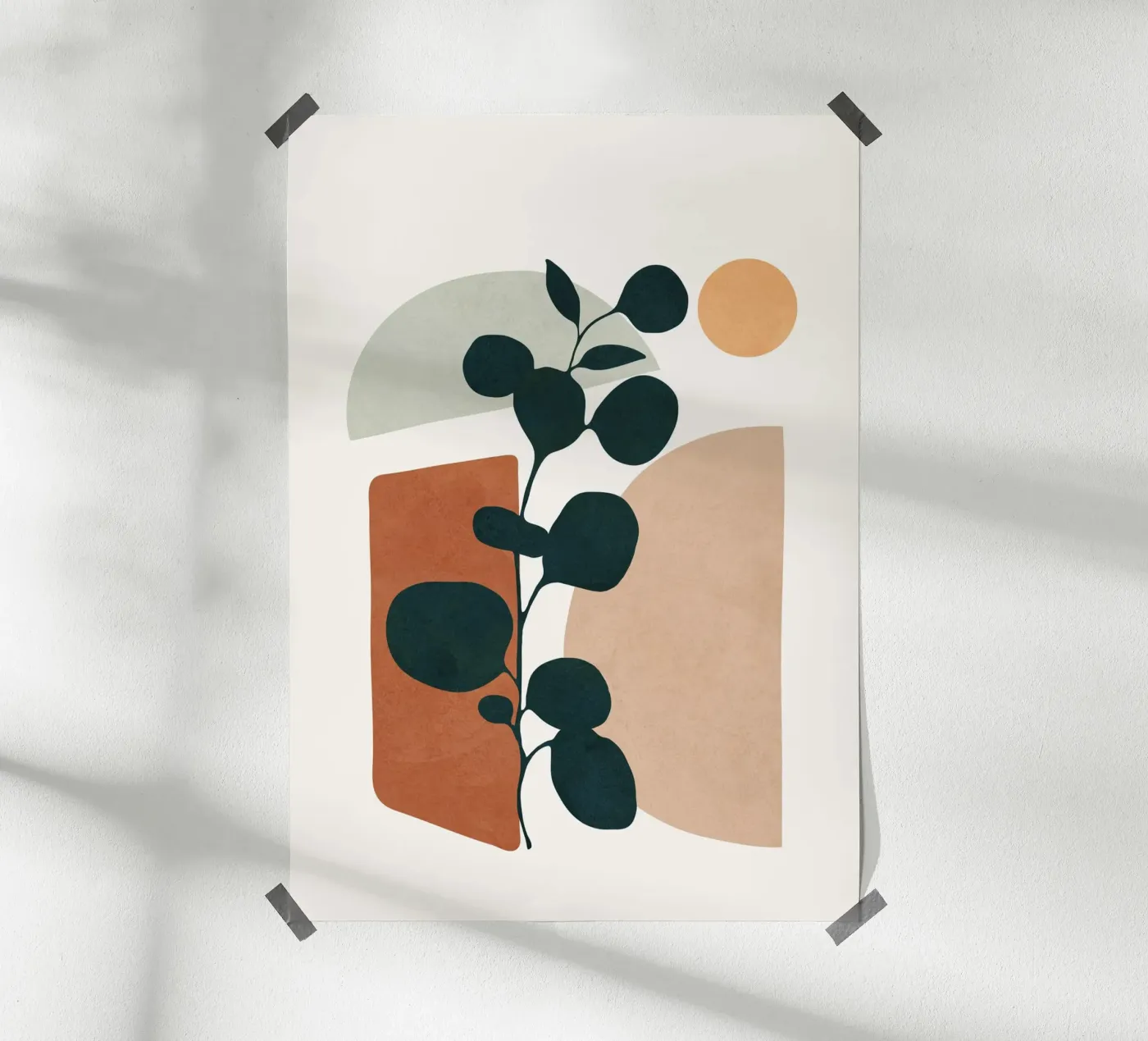Soft Shapes V poster da cityart