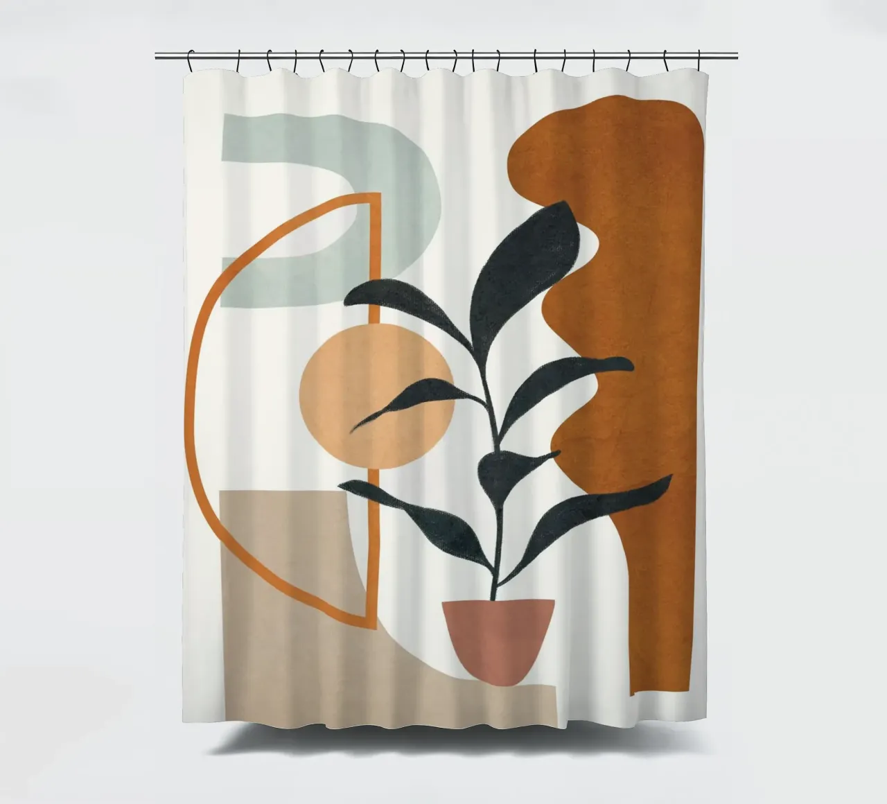 Soft Shapes VI tenda da doccia da cityart