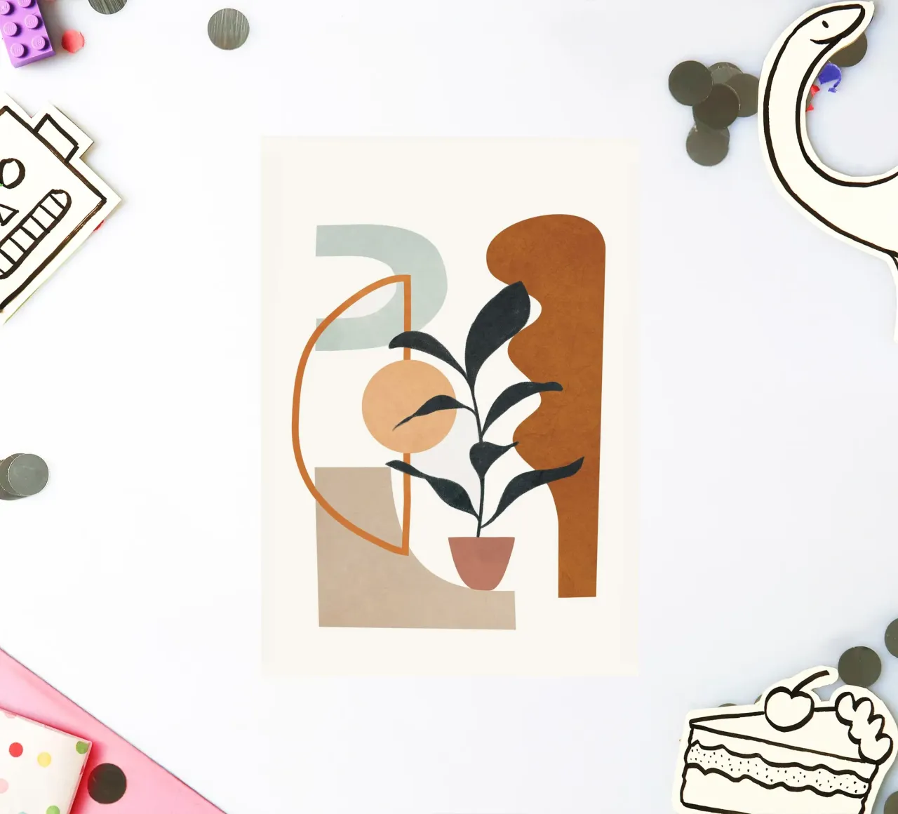 Soft Shapes VI sticker by cityart