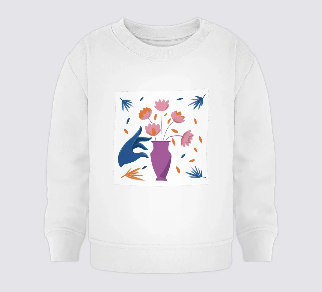 Tocco floreale effimero felpa neonato da Monuments Fire