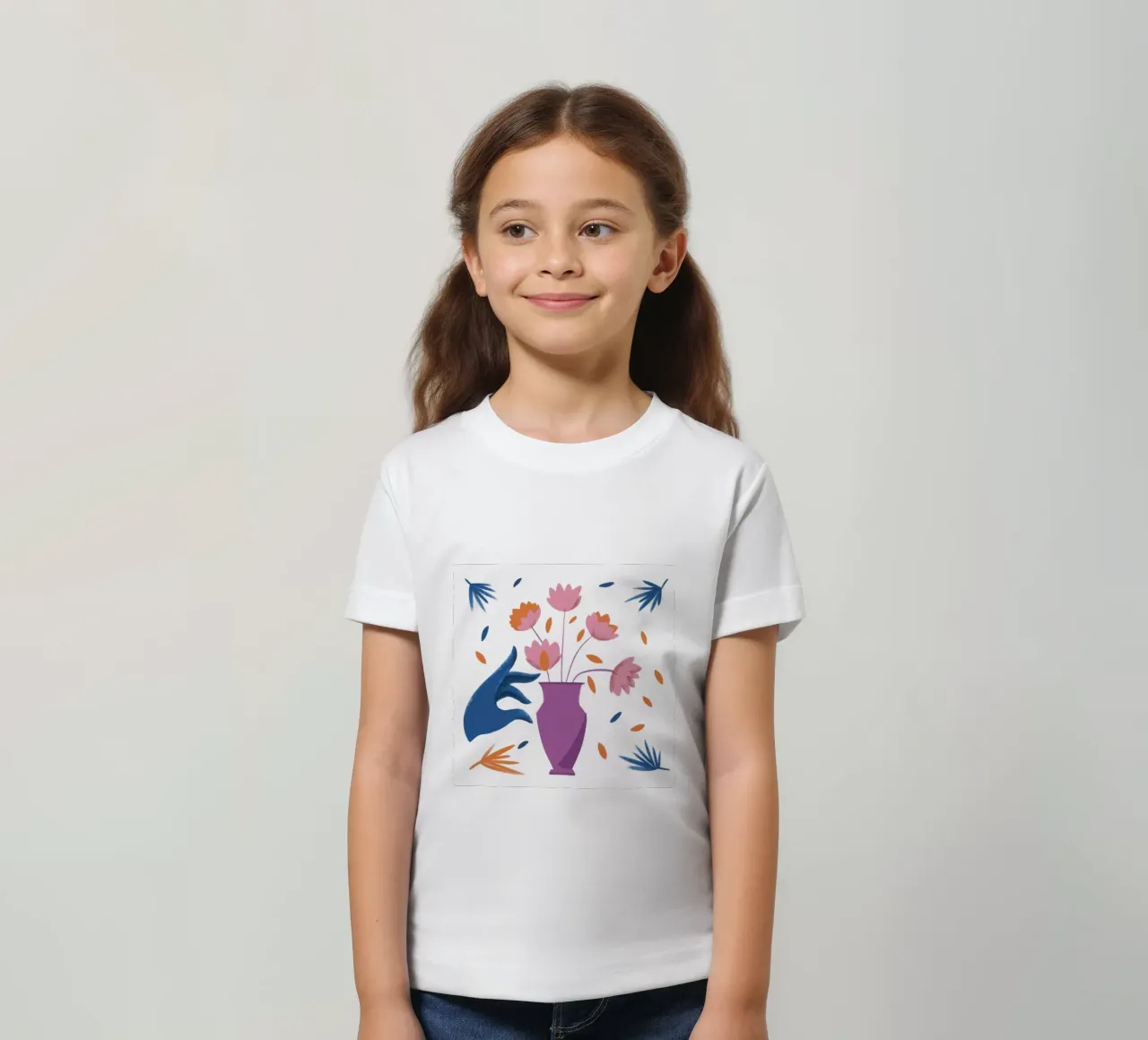 Tocco floreale effimero t-shirt bambini da Monuments Fire
