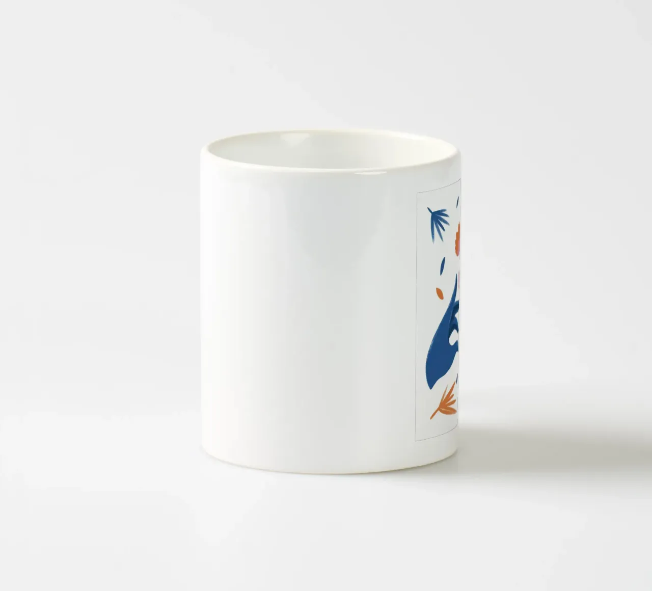 Tocco floreale effimero tazza in ceramica da Monuments Fire