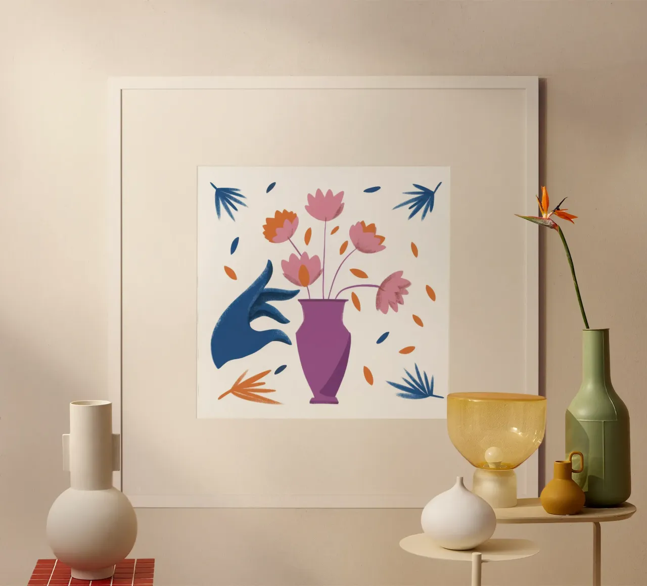 Tocco floreale effimero poster da Monuments Fire