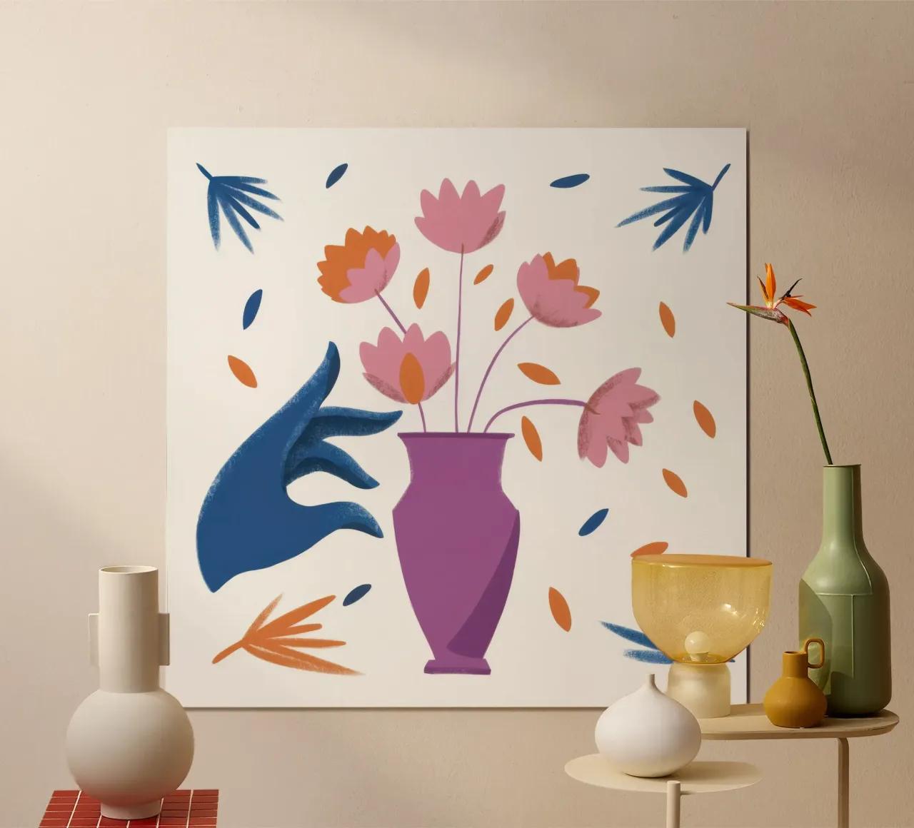 Tocco floreale effimero poster da Monuments Fire