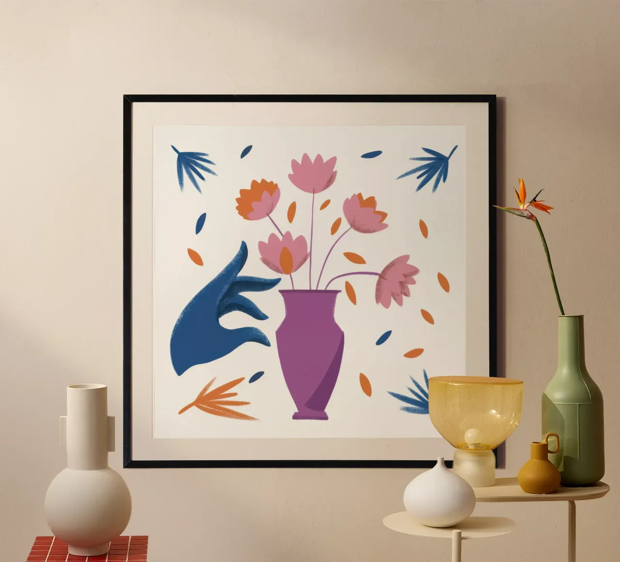 Tocco floreale effimero poster da Monuments Fire