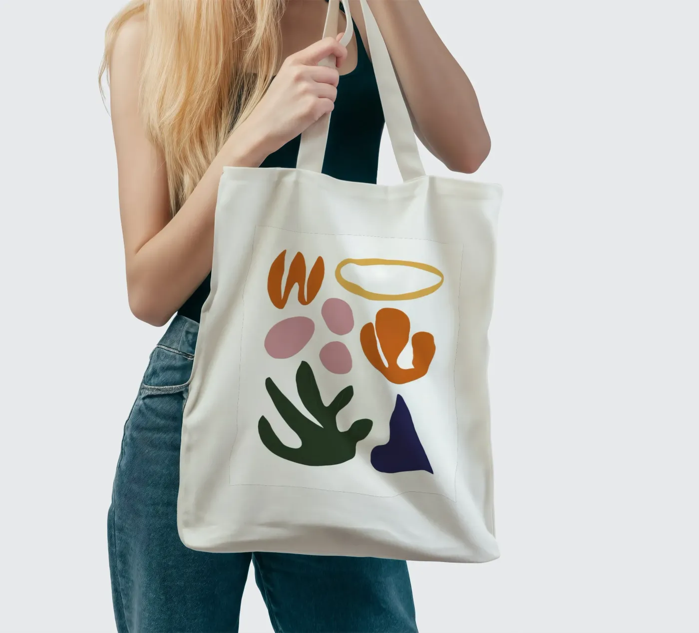 Floating Form Study tote bag by Reds Jays