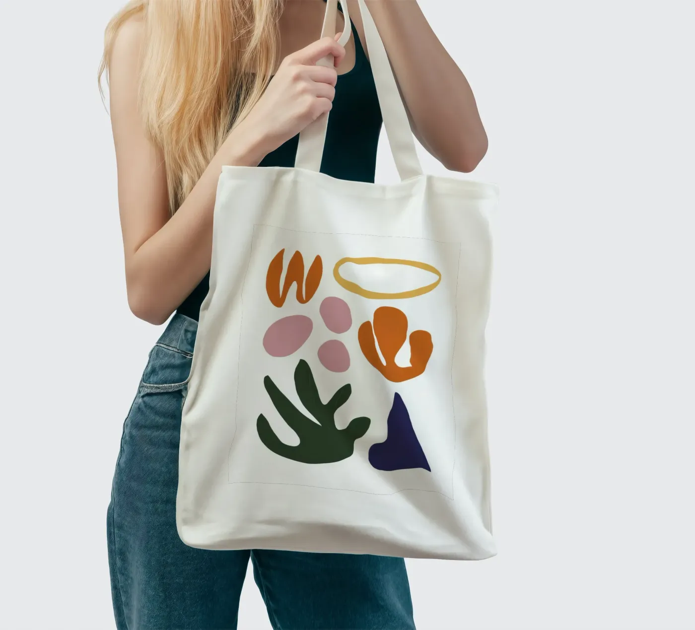 Floating Form Study tote bag by Reds Jays