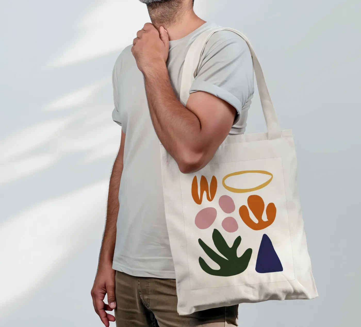 Floating Form Study tote bag by Reds Jays