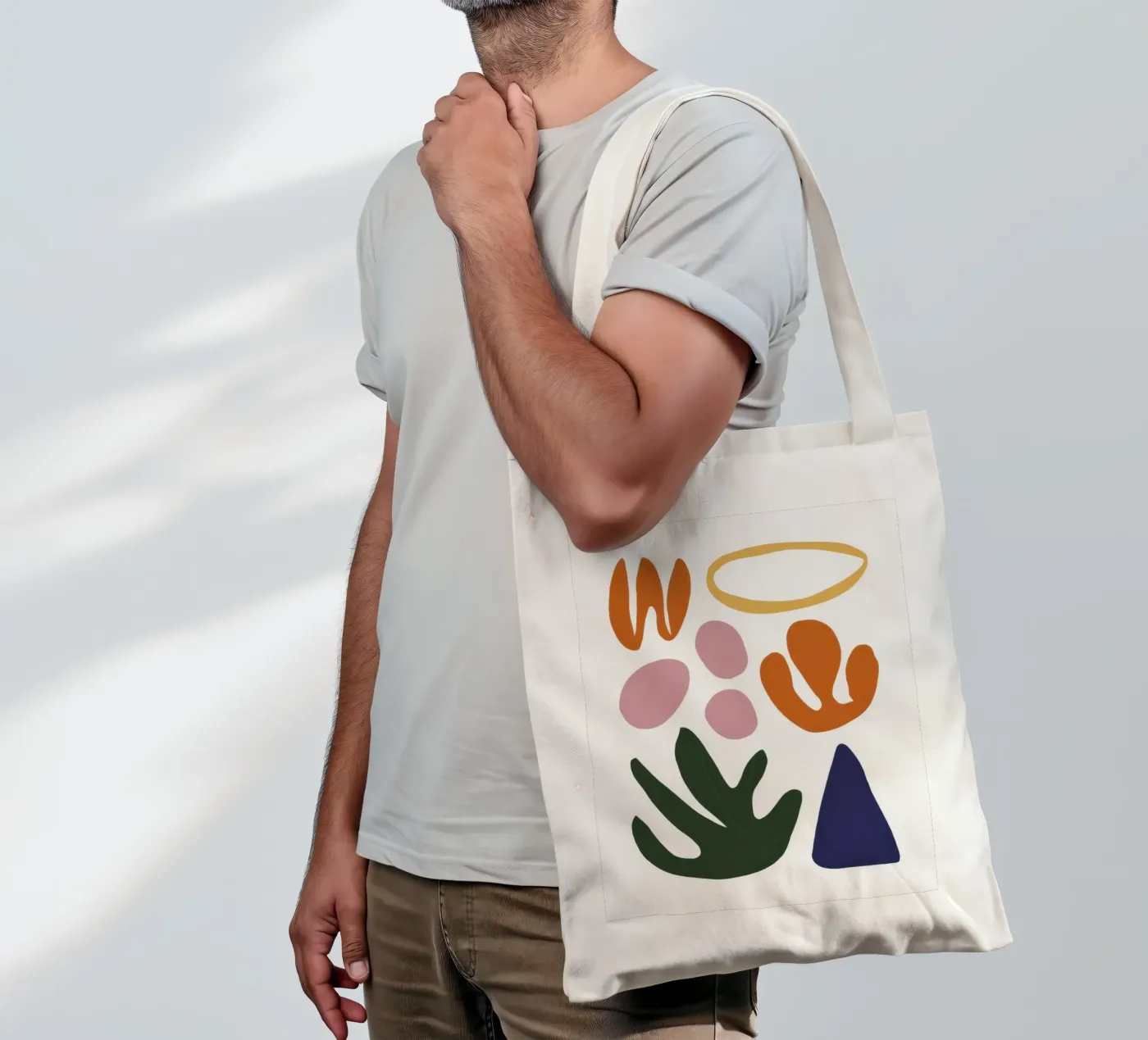 Floating Form Study tote bag by Reds Jays