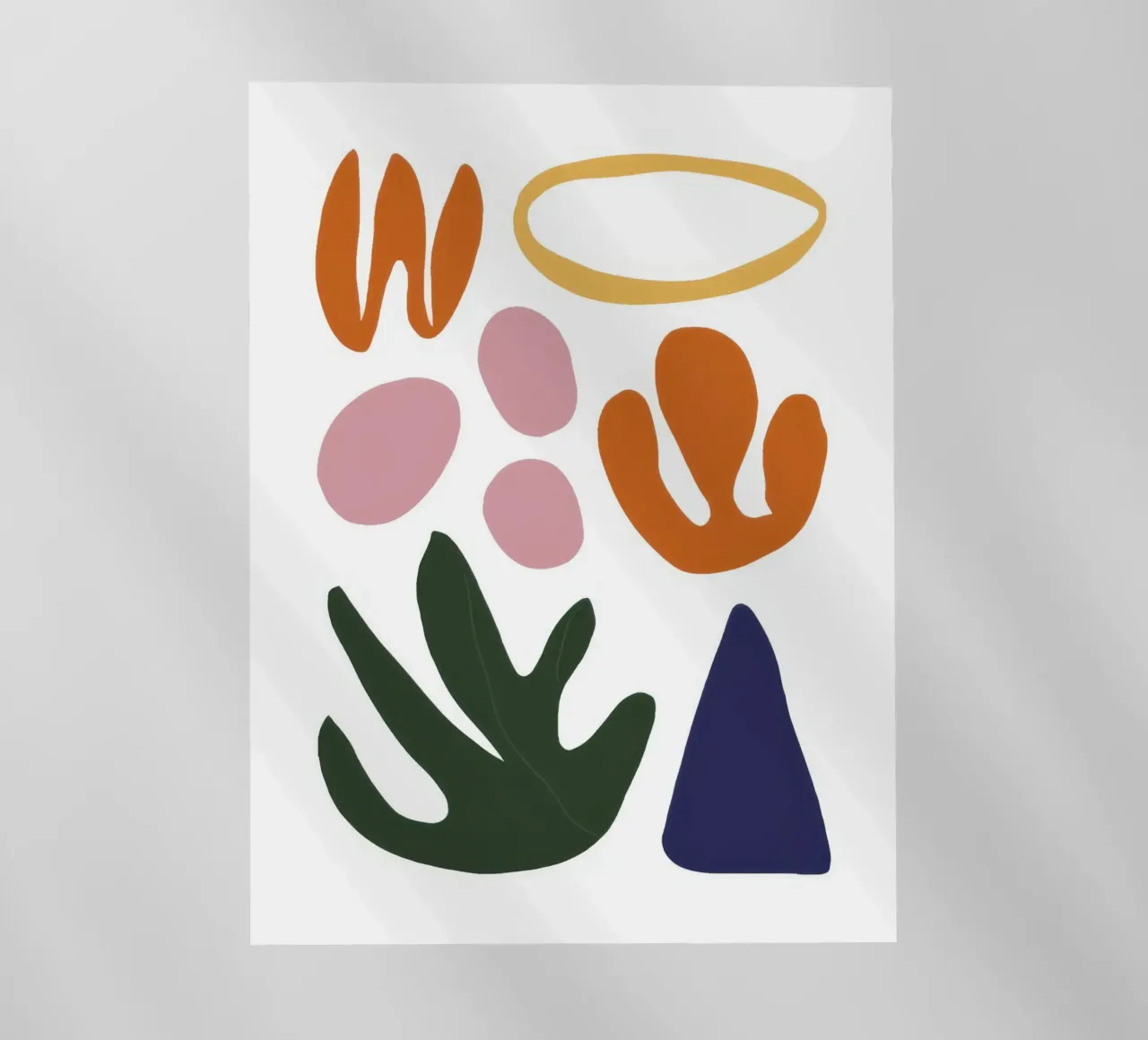 Studio della forma fluttuante pellicola backlit da Reds Jays