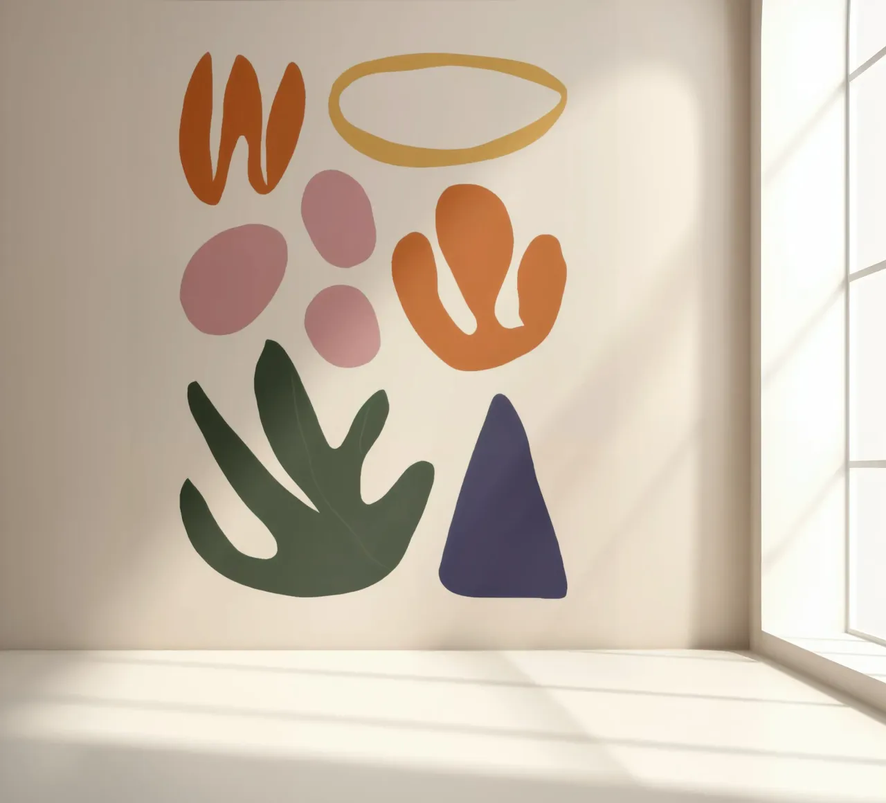 Floating Form Study fotobehang van Reds Jays