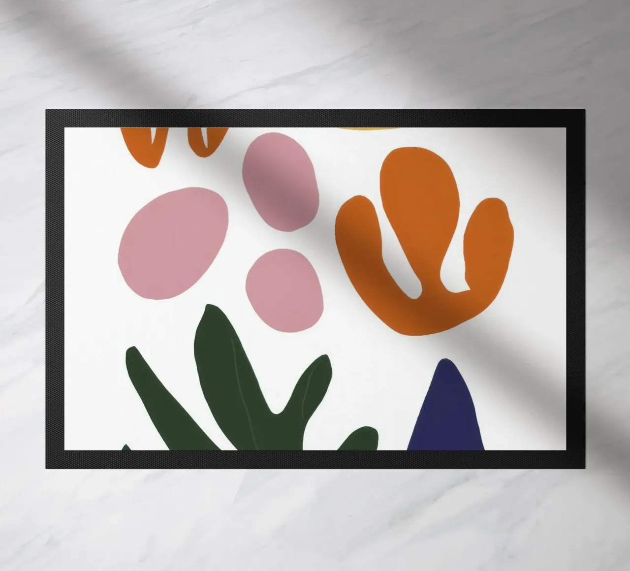 Floating Form Study doormat by Reds Jays