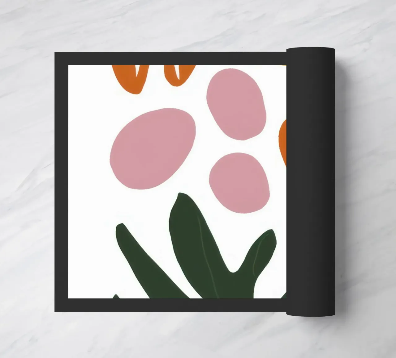 Floating Form Study doormat by Reds Jays