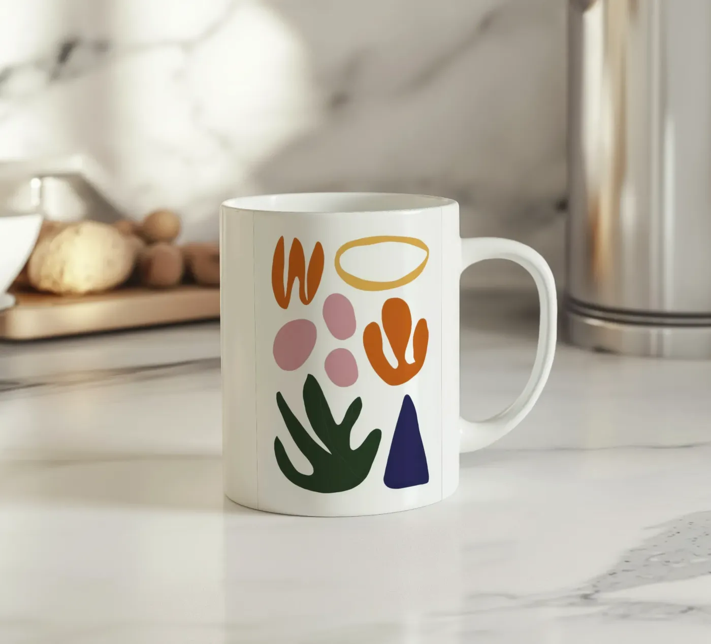 Floating Form Study ceramic mug by Reds Jays