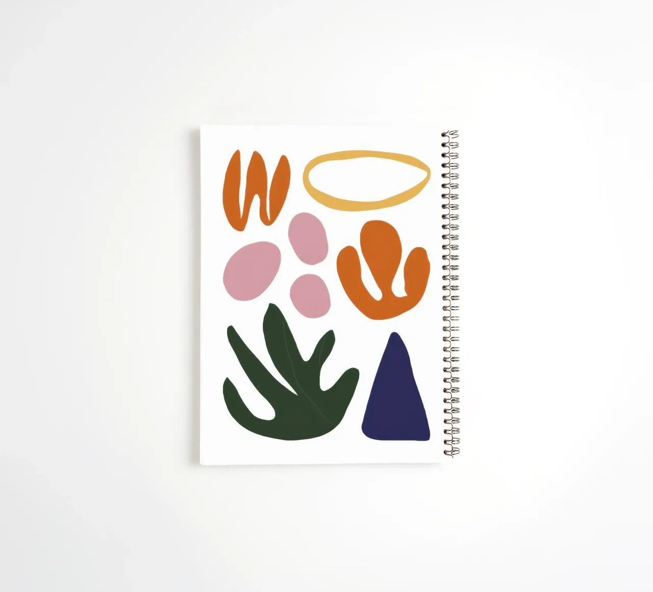 Floating Form Study spiral notebook by Reds Jays