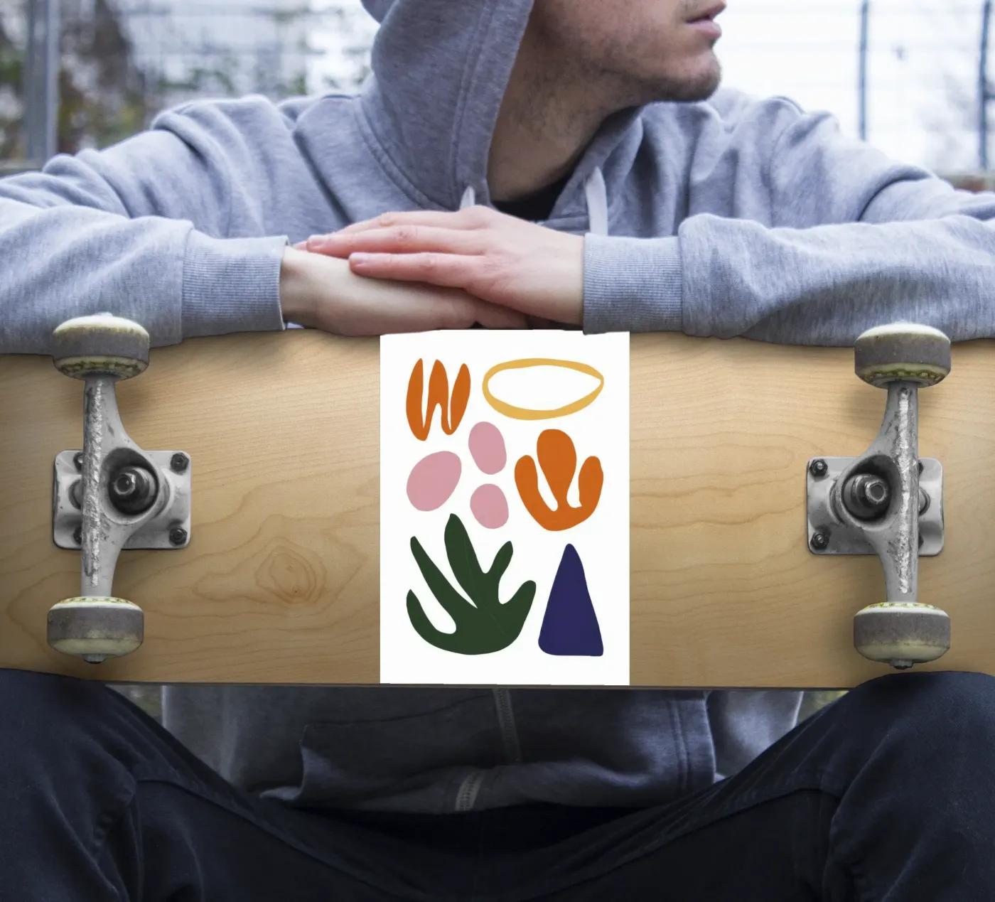 Floating Form Study sticker by Reds Jays