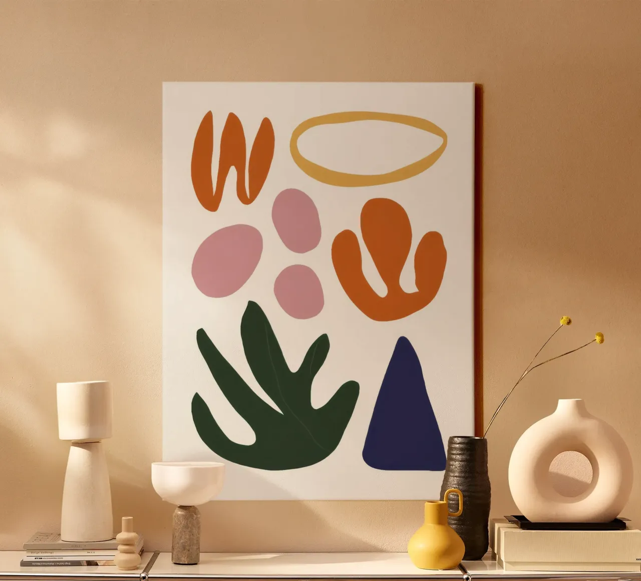 Floating Form Study canvas by Reds Jays