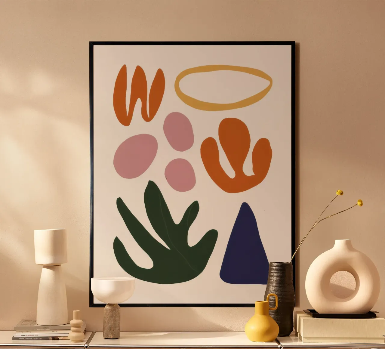 Studio della forma fluttuante poster da Reds Jays