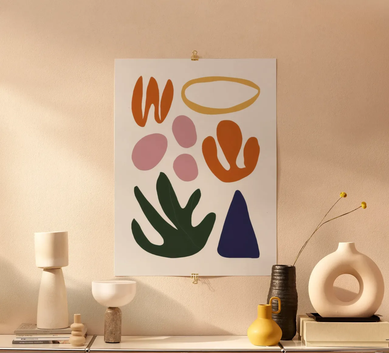 Studio della forma fluttuante poster da Reds Jays