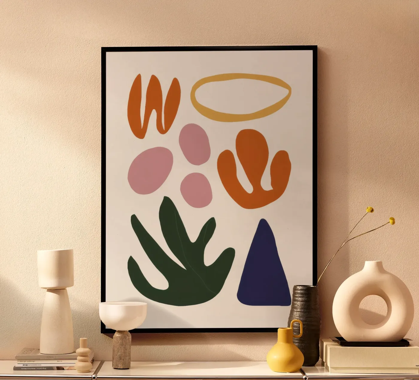 Studio della forma fluttuante poster da Reds Jays