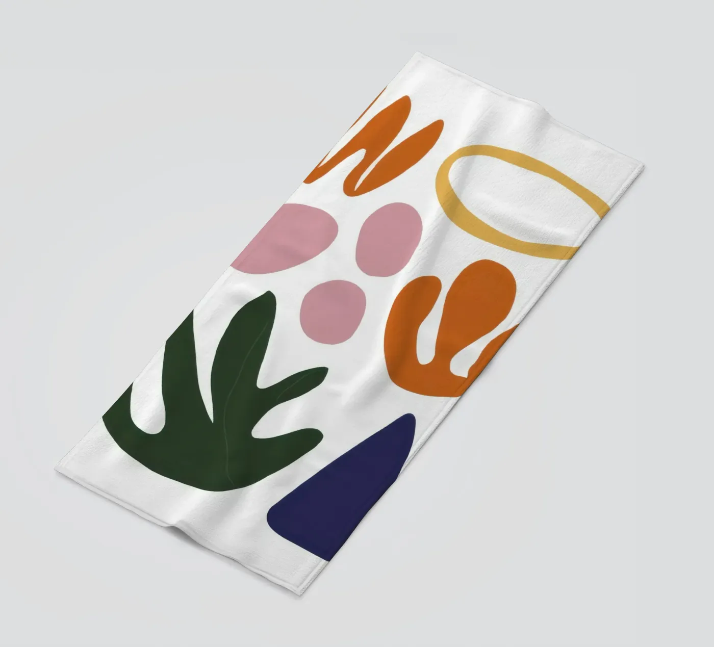 Floating Form Study beach towel by Reds Jays