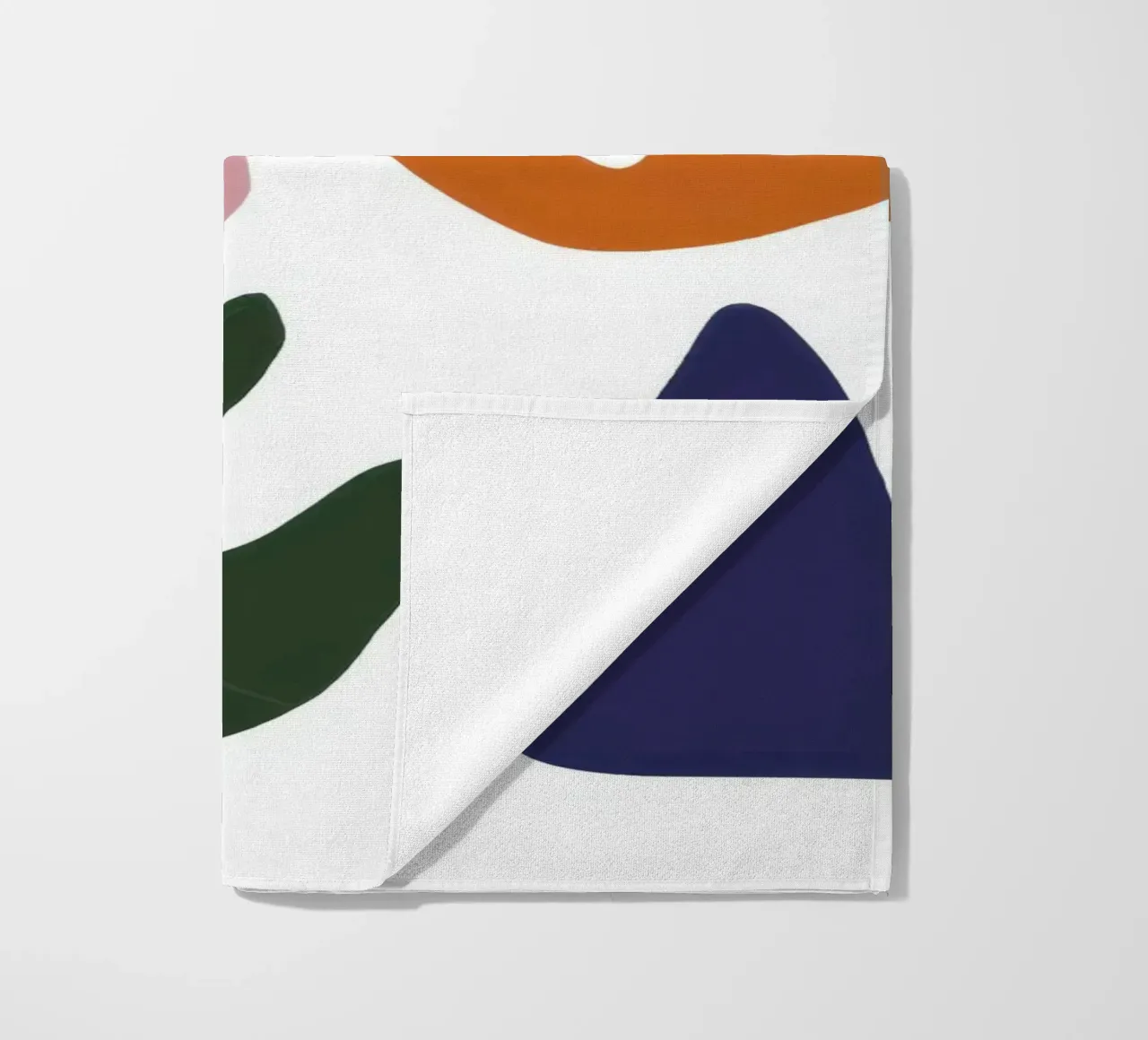 Drijvende vorm studie strandhanddoek van Reds Jays