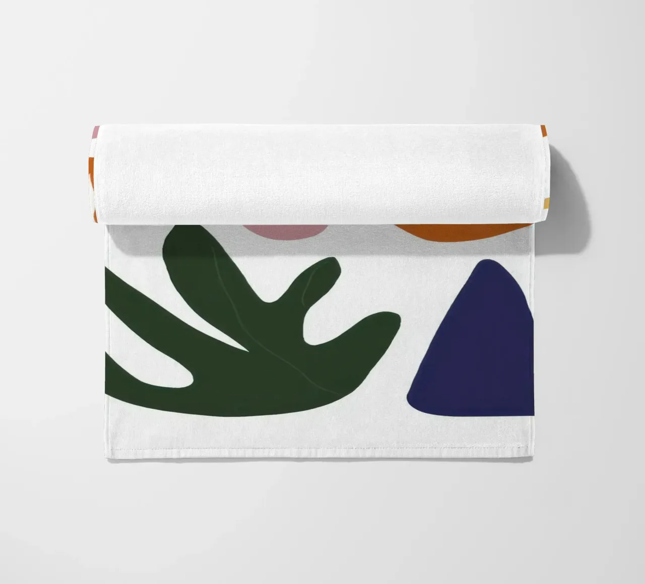 Drijvende vorm studie strandhanddoek van Reds Jays