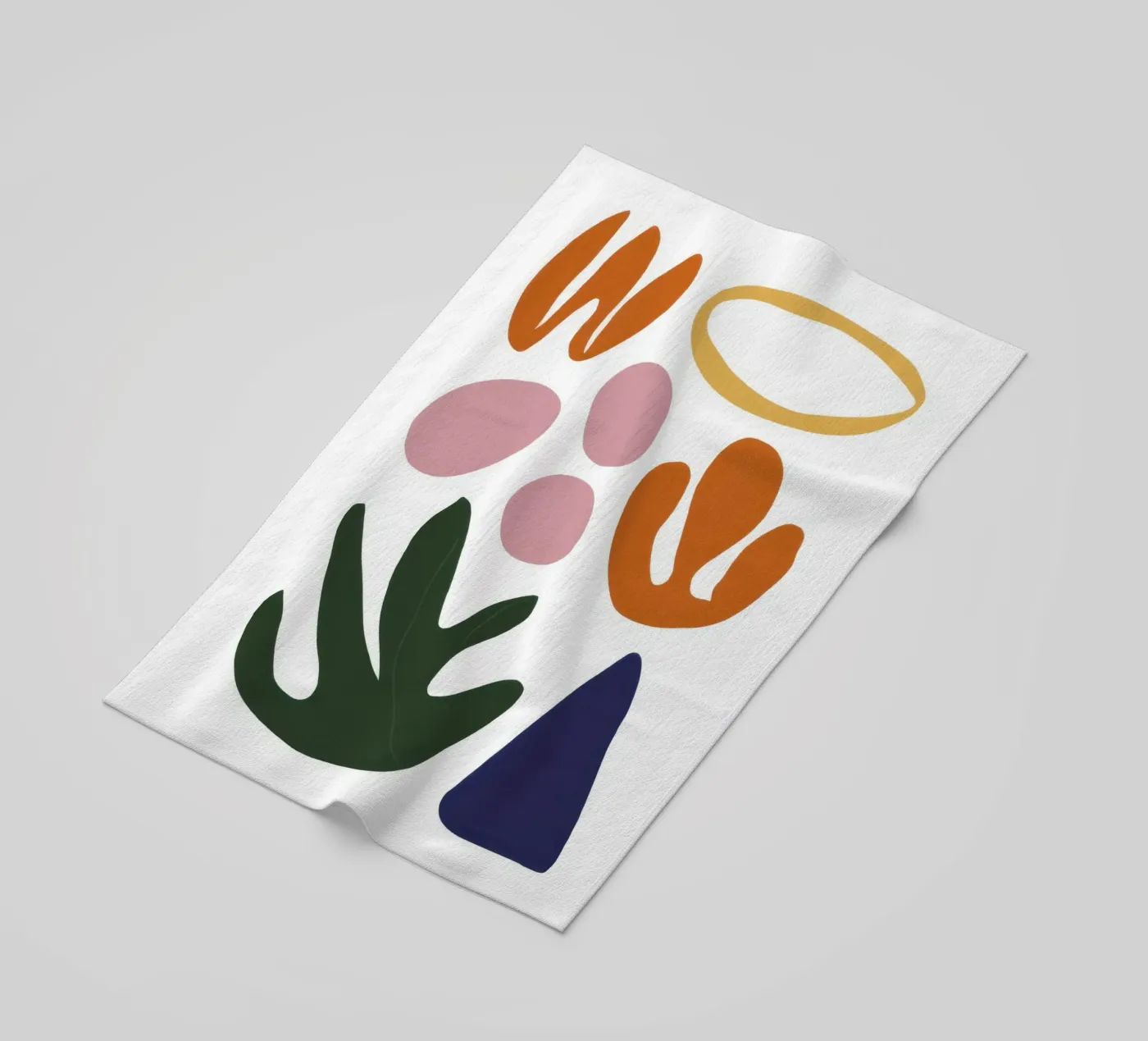 Floating Form Study beach towel by Reds Jays