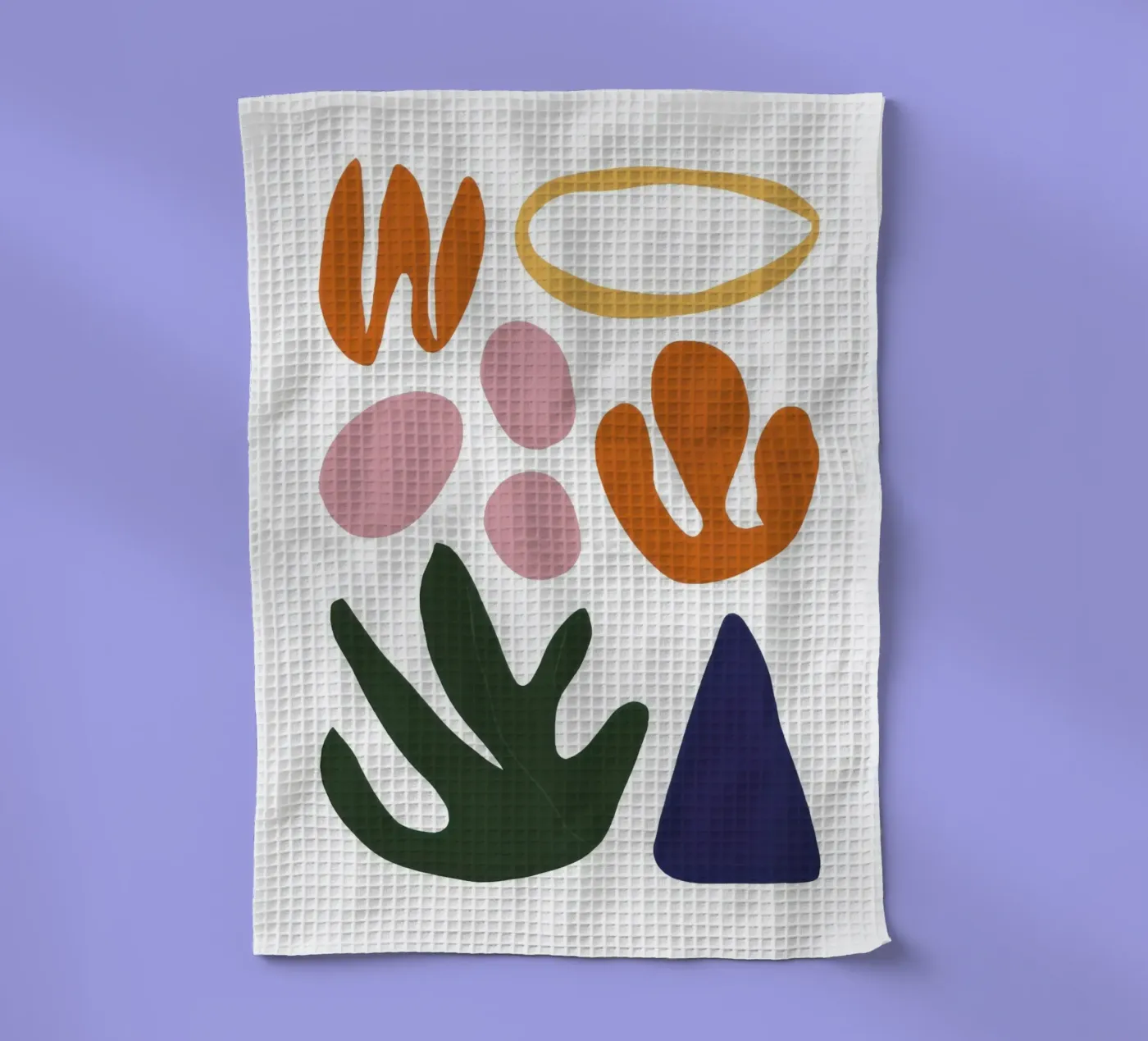 Floating Form Study tea towel by Reds Jays