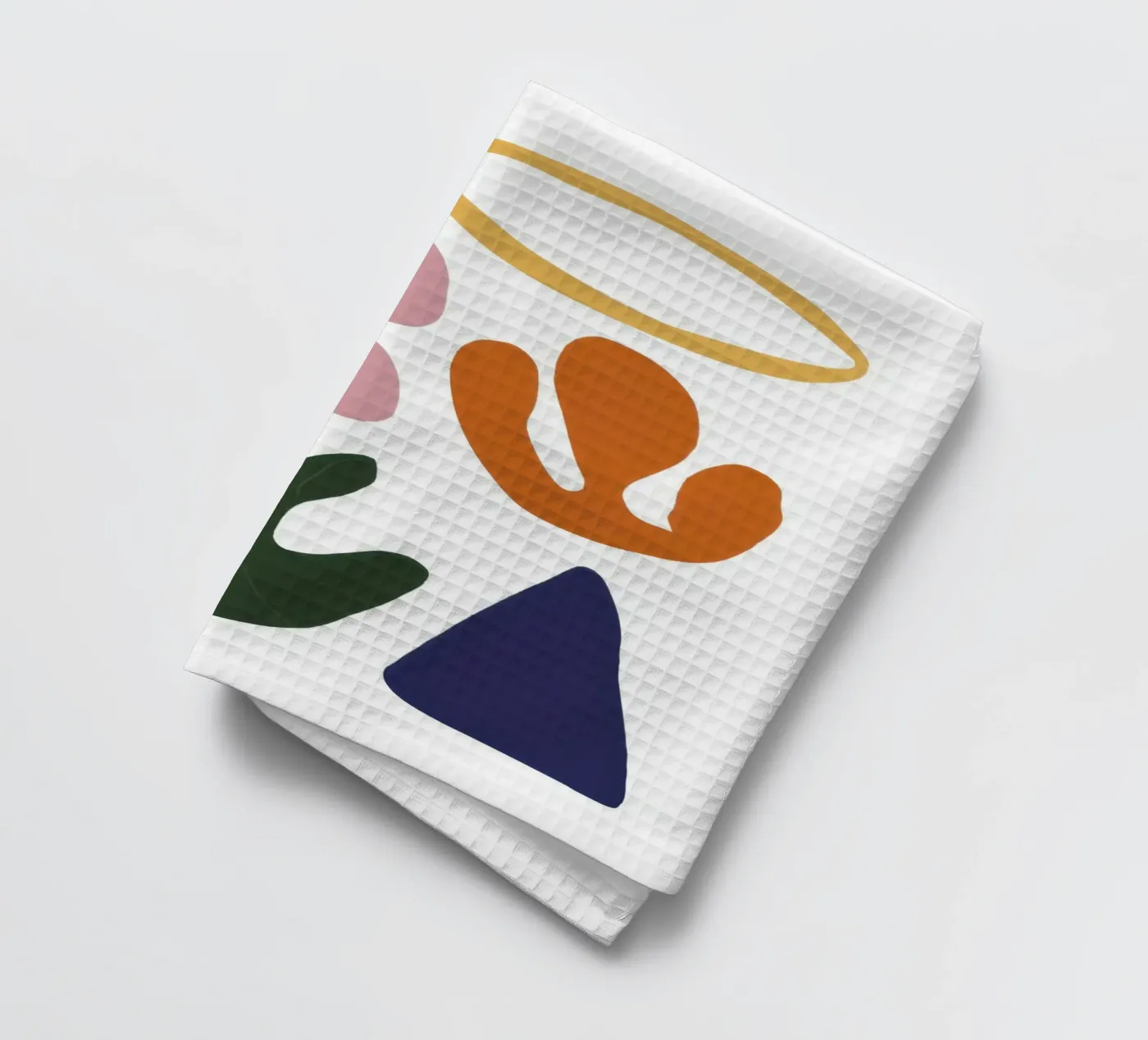 Floating Form Study tea towel by Reds Jays