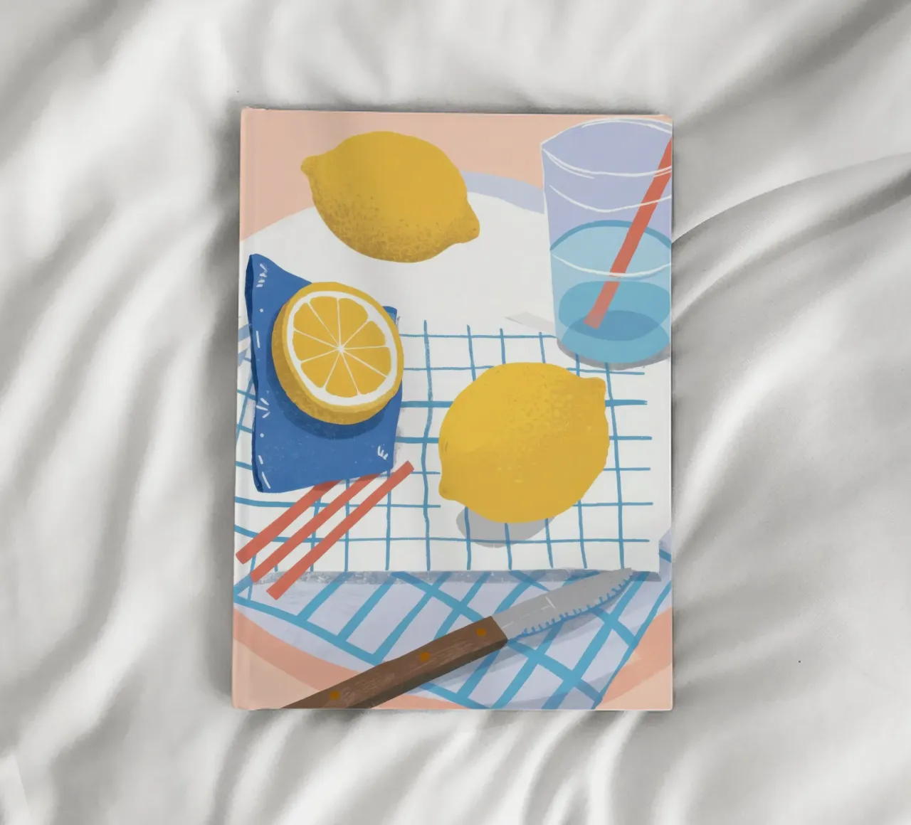 Rituel de l'eau au citron carnet de notes de Ink Pulse