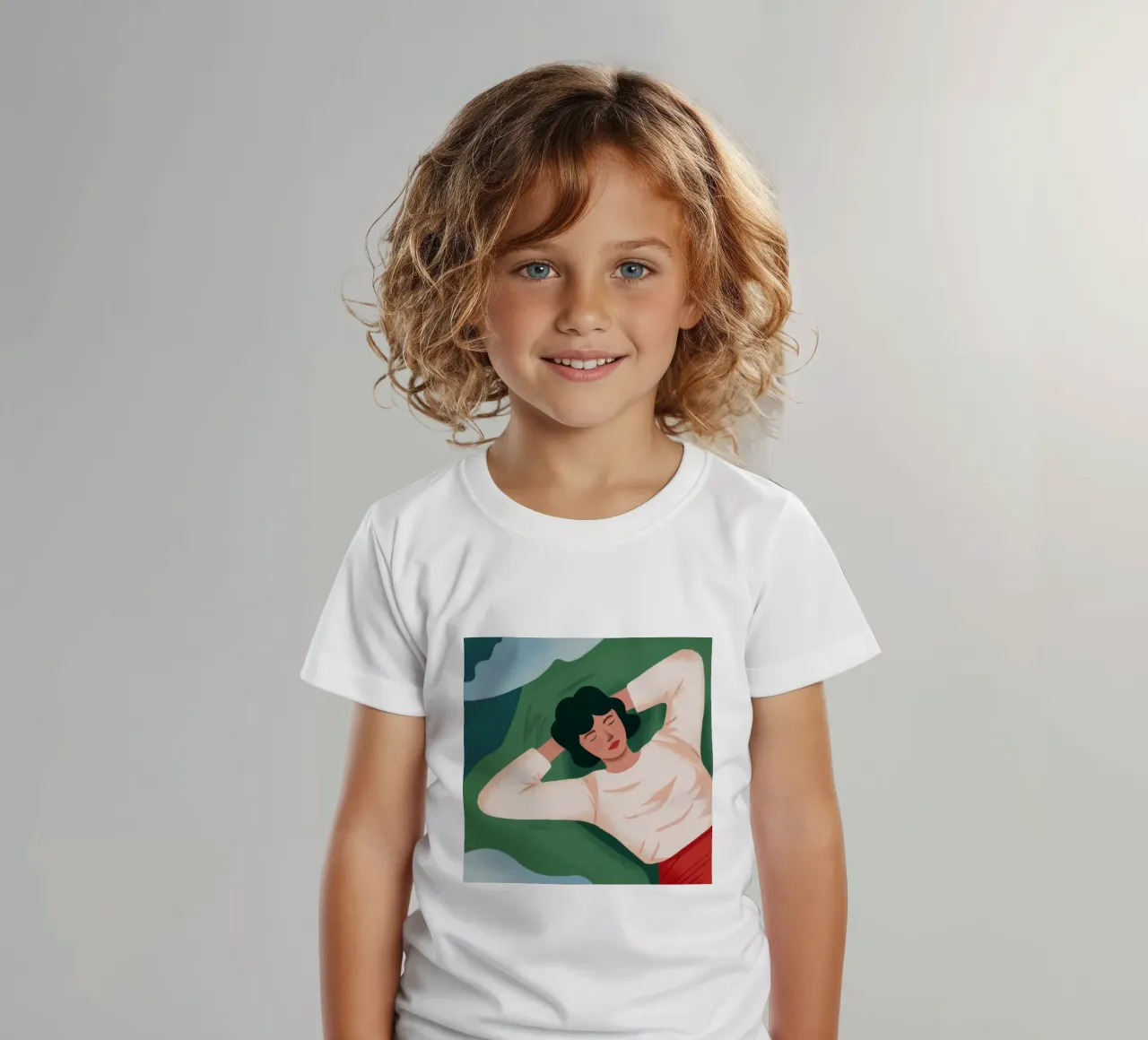 Sogno ad occhi aperti Verdant Repose t-shirt bambini da Reds Jays