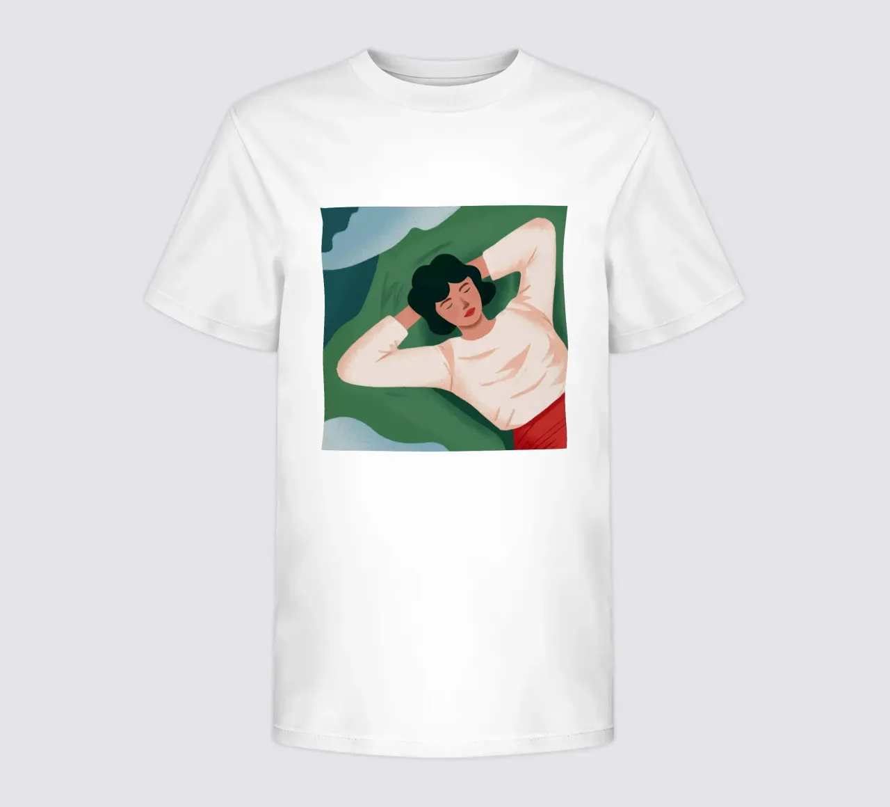 Sogno ad occhi aperti Verdant Repose t-shirt bambini da Reds Jays