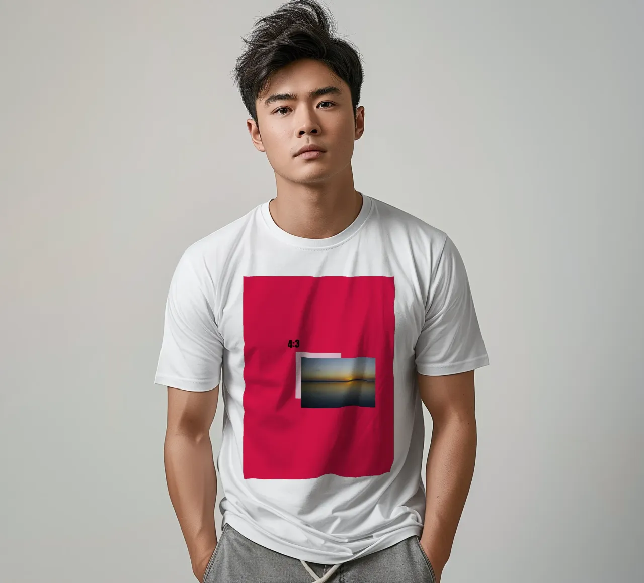 WOOOOOOW 4:3 t-shirt da sini-bini