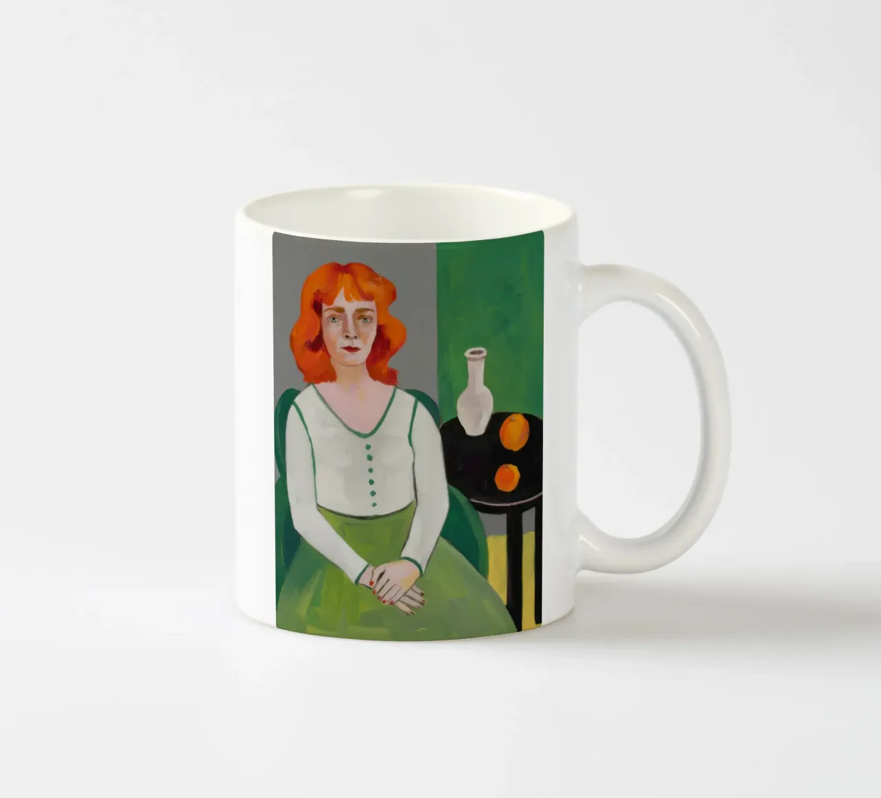 Ritratto di Auburn Poise tazza in ceramica da Monuments Fire