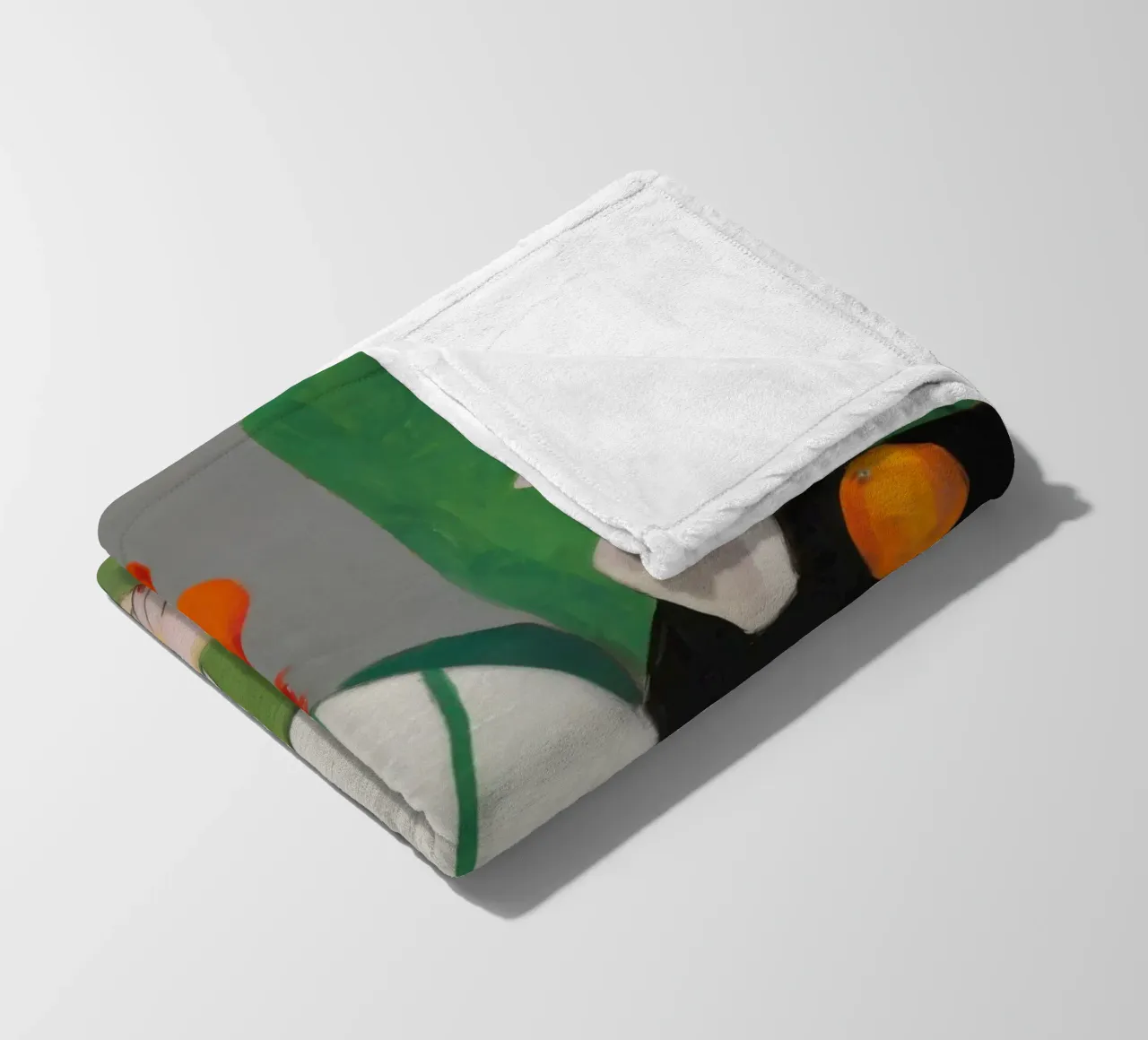 Ritratto di Auburn Poise coperta in pile da Monuments Fire