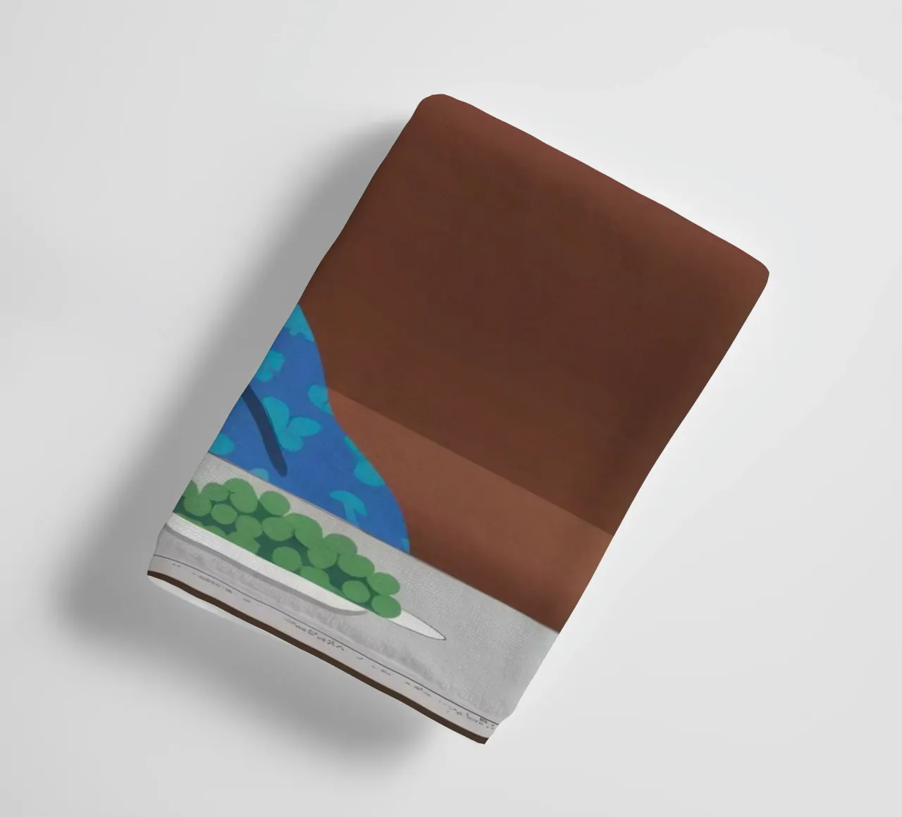 Pensif sur le canapé serviette de bain de Ink Pulse