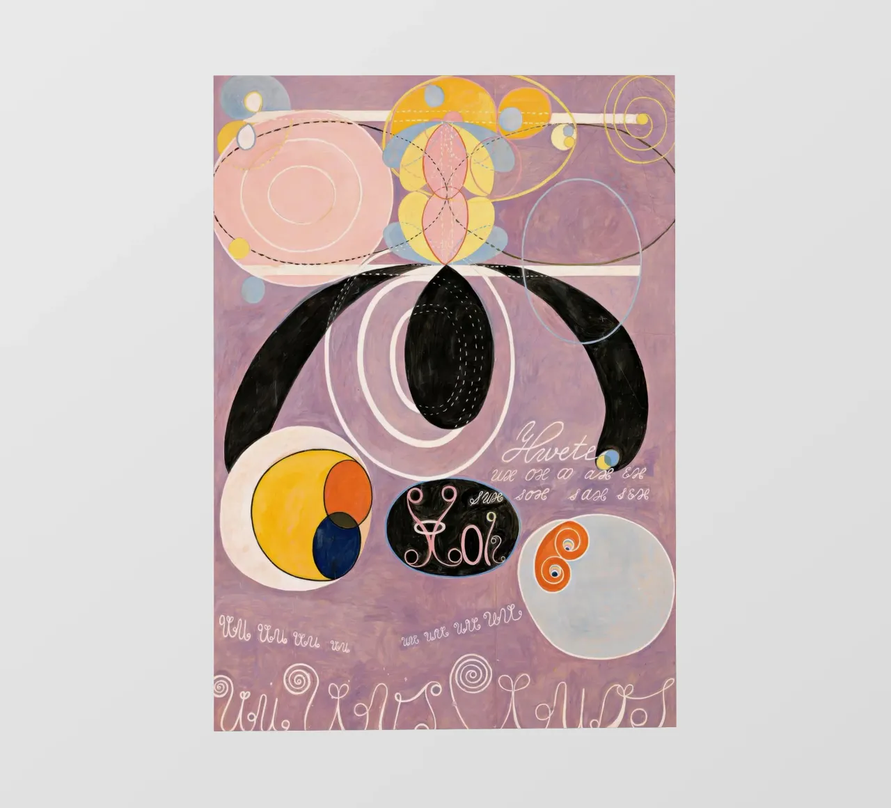 Hilma af Klint I dieci più grandi n. 6 telo in pvc da jay romero