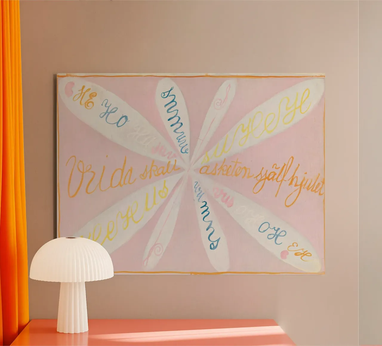 Hilma Af Klint-2 alluminio dibond da jay romero