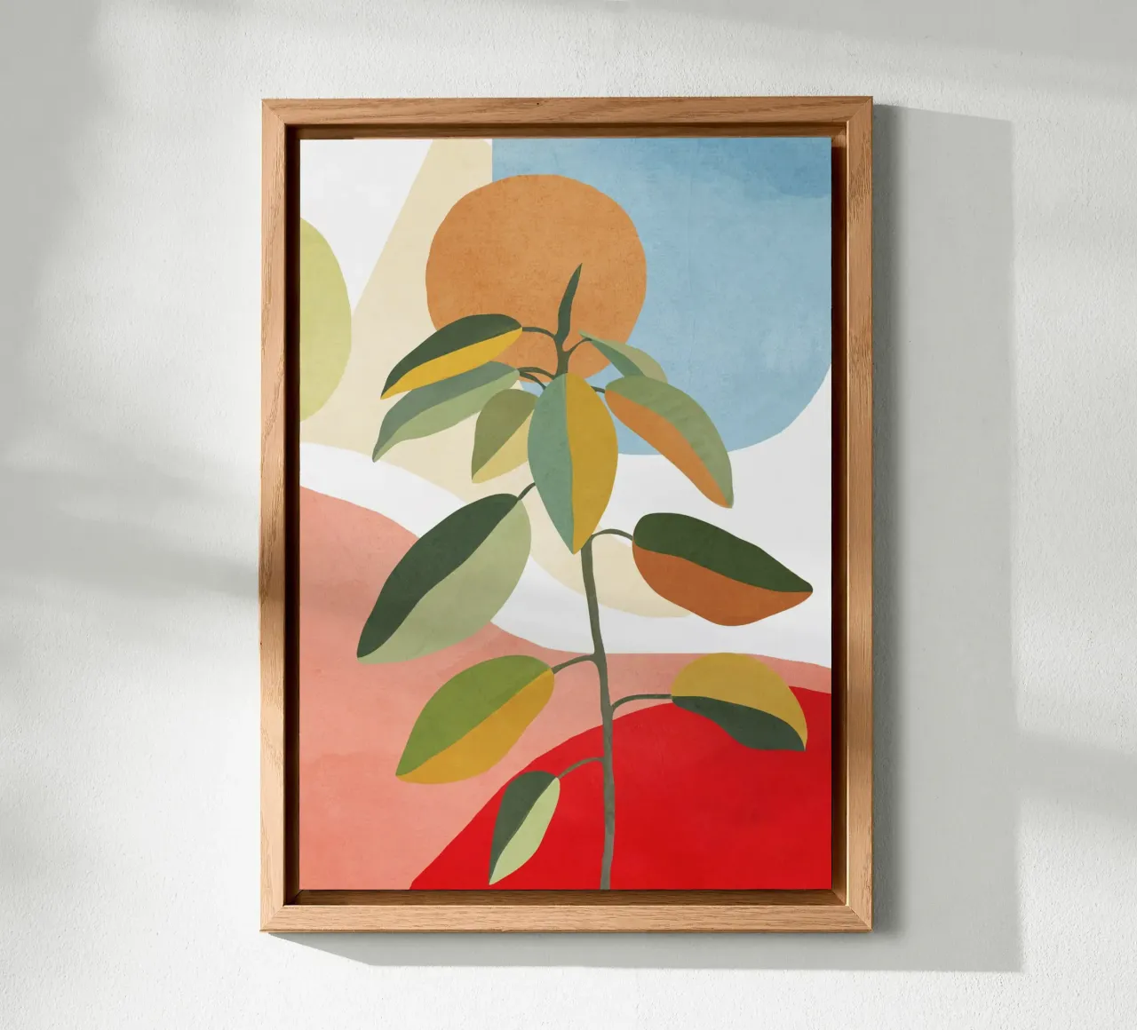Colorful Branching Out 36 alluminio dibond da cityart