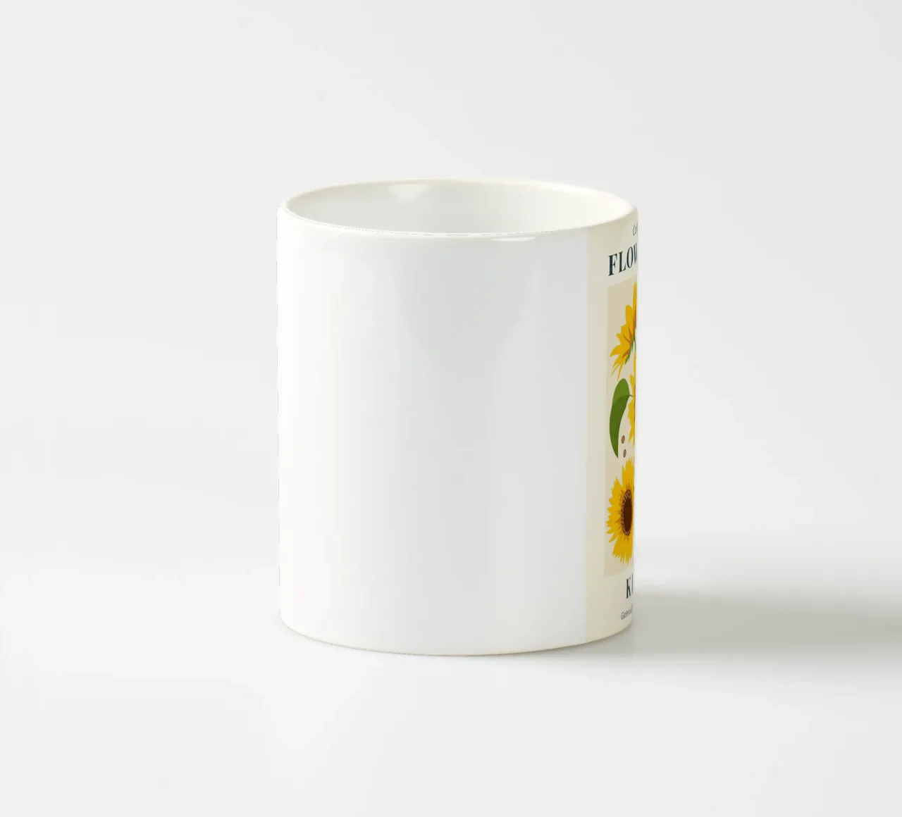 Mercato dei fiori di Charkiv Girasole tazza in ceramica da TekleDawit