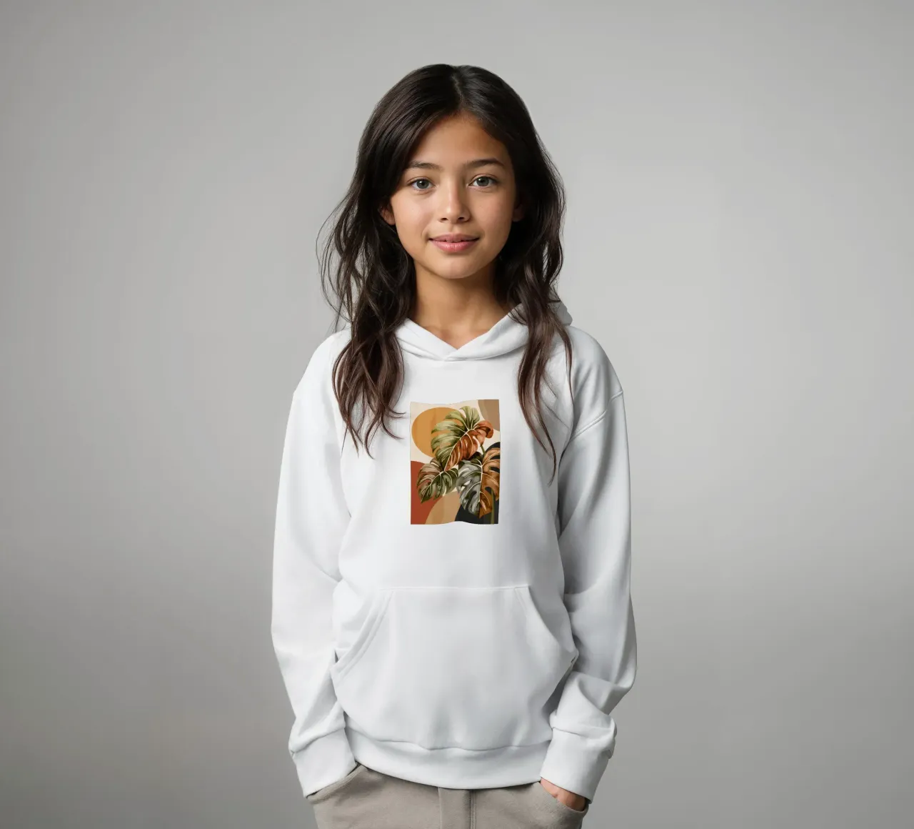 Colorful Branching Out 30 felpa bambino con cappuccio da cityart