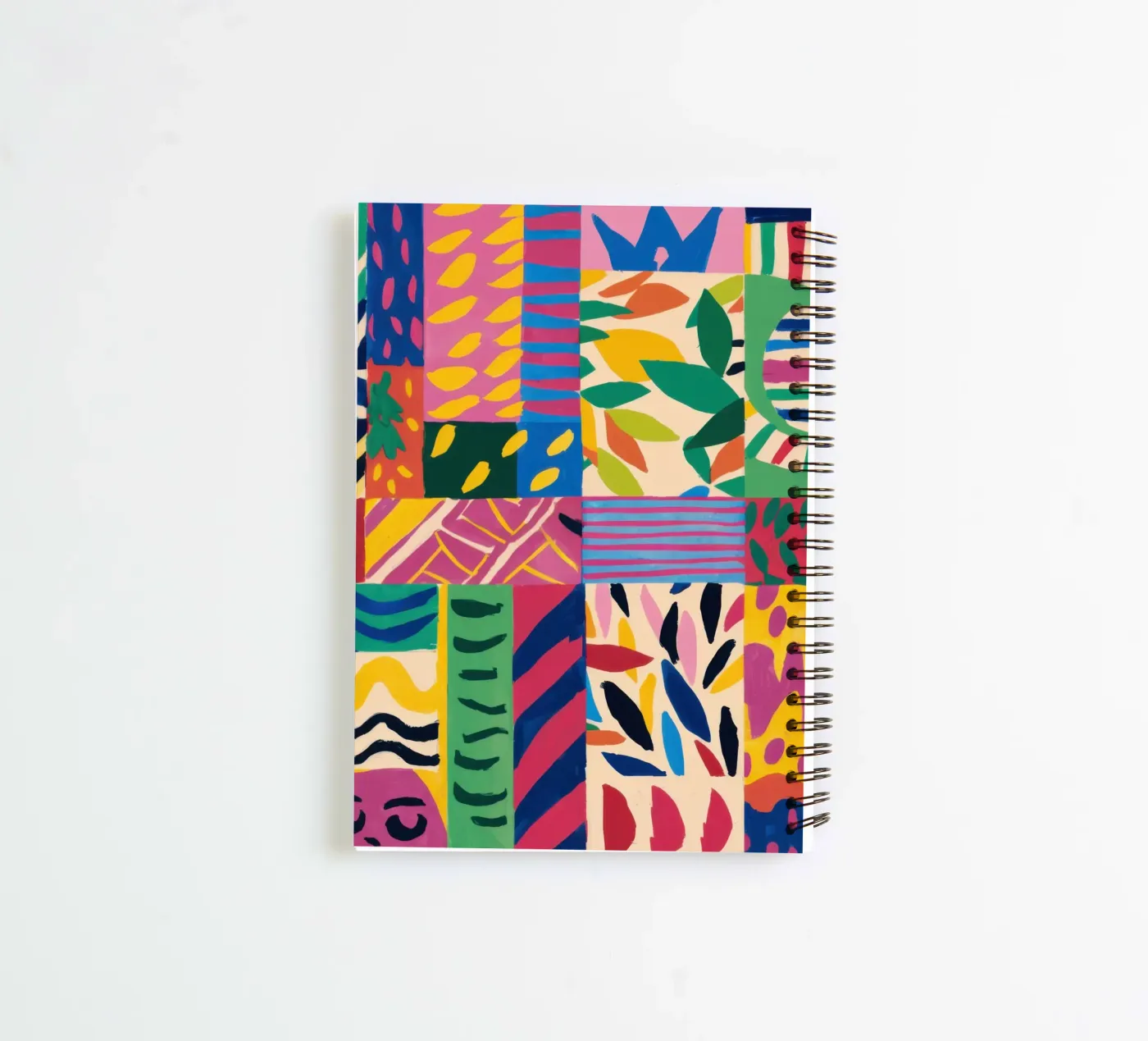 Joyful Pattern Patchwork diario ad anelli da Monuments Fire