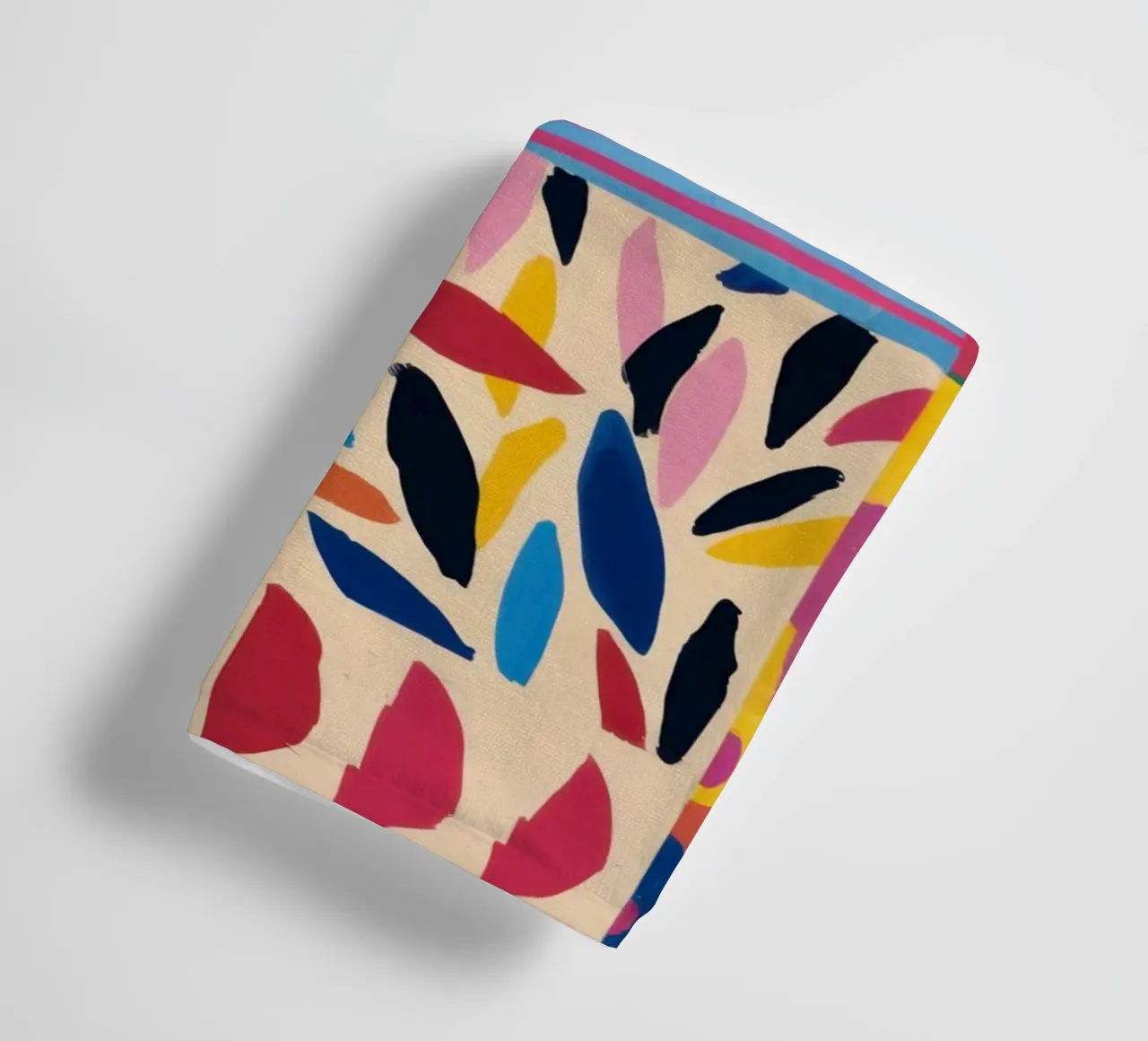 Joyful Pattern Patchwork towel by Monuments Fire