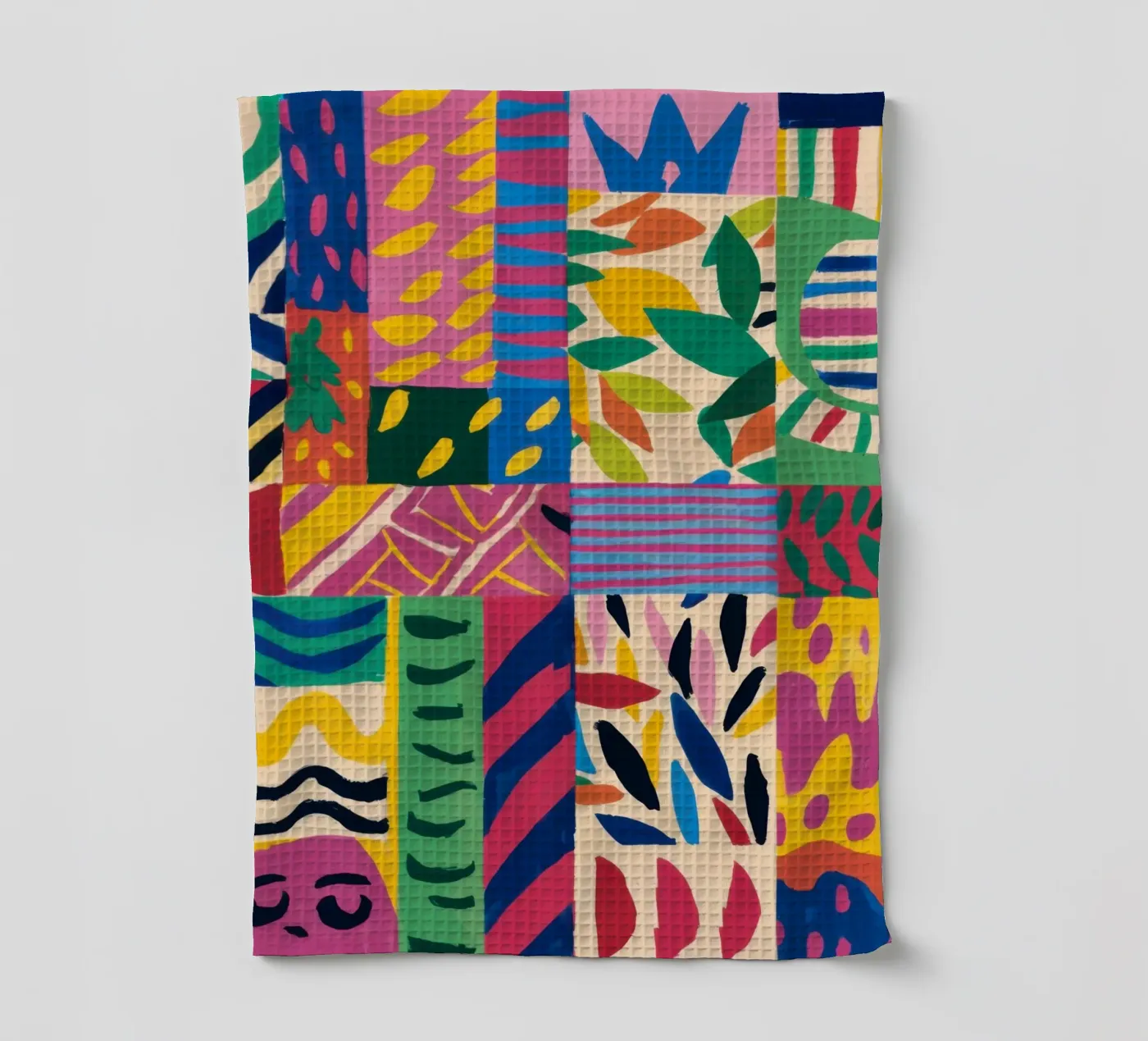 Joyful Pattern Patchwork torchon de Monuments Fire