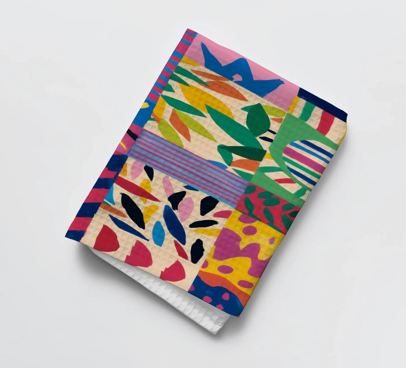 Joyful Pattern Patchwork torchon de Monuments Fire