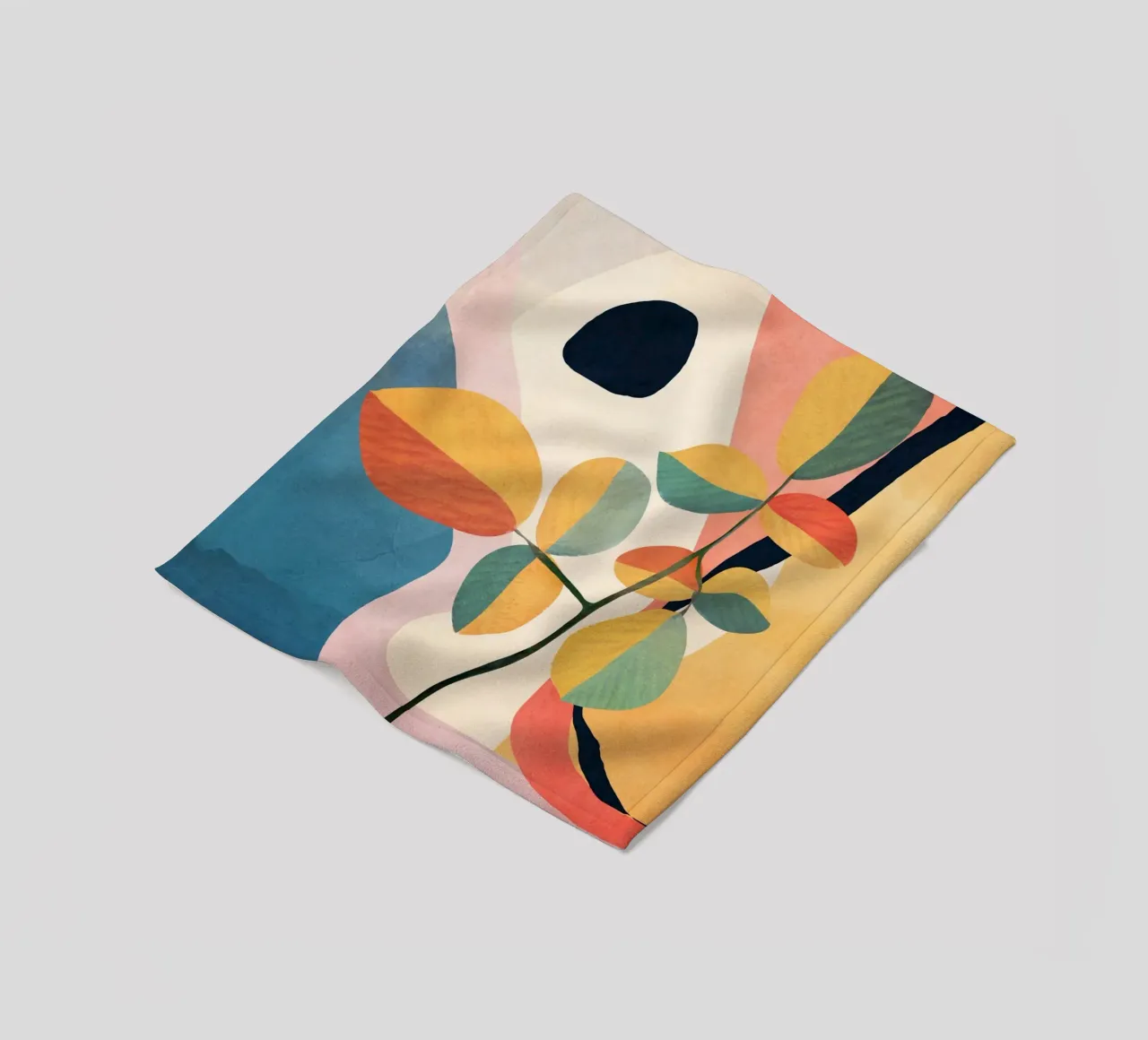 Colorful Branching Out 34 coperta in pile da cityart