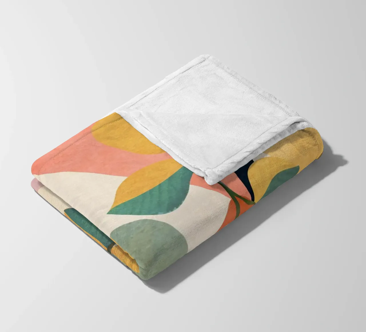 Colorful Branching Out 34 coperta in pile da cityart